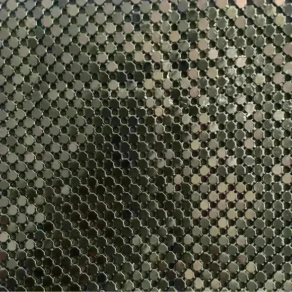 Marlo Sequined Evening Purse. Black Shoulder Strap. Special occasion Party - Picture 7 of 7